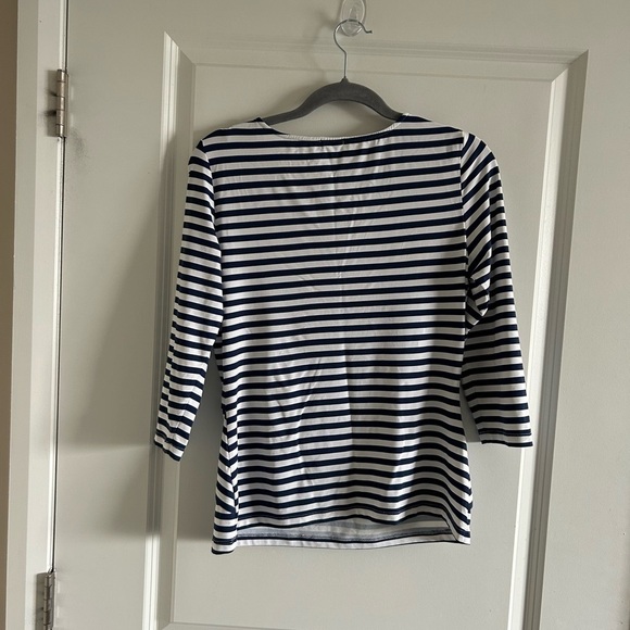 COPY - J. McLaughlin Layered Striped Top - Picture 4 of 9